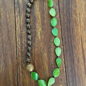 Colar Raiz Verde Natural